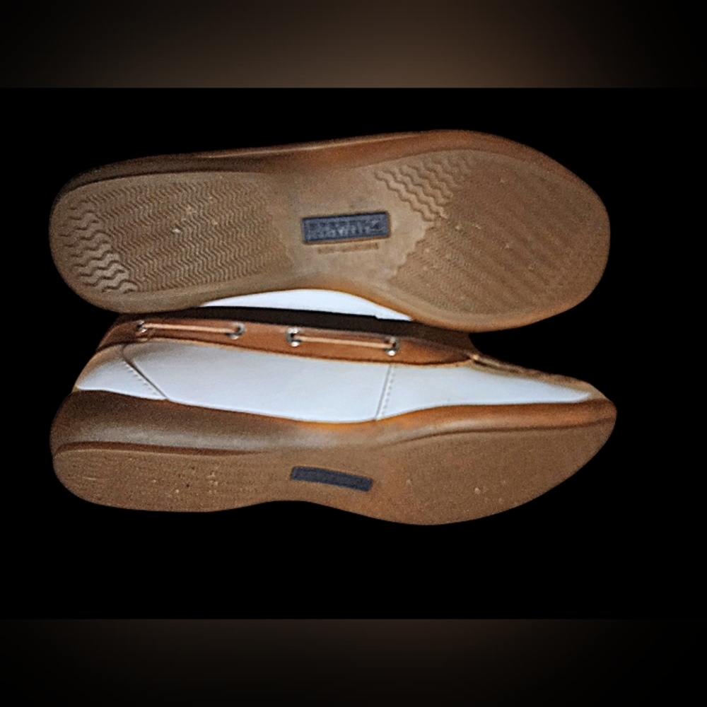 Sperry Top-Sider Boat Shoes Driving Moccasins Loafers PATENT LEATHER 8.5M - Picture 5 of 5